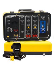 AMCOM II 2825A-12 Two-Diver Portable Helium Speech Unscrambler with Outdoor AC Power Module and Intl. Locking Power Cord