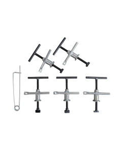 Italifters Set of Five Mechanical Wing Clamps