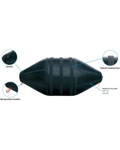 Sava 35"-96" Cone-Shaped Inflatable Pipe Plug