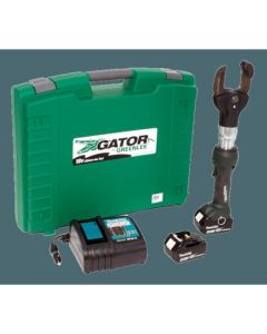 Greenlee 2 INCH CUTTER WITH TWO 4.0AH BATTERIES, 120V CHARGER & CASE
