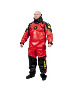 HD Heavy Duty 1550 g/m2 Vulcanized Rubber Drysuit with Safety Boots and Desco Yoke