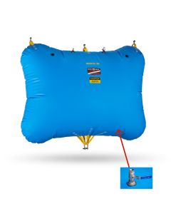 Joint Zone MSP-7200-EBV Marine Salvage Pillow (Lifts 7260 Lbs) w/ Extra Ball Valve